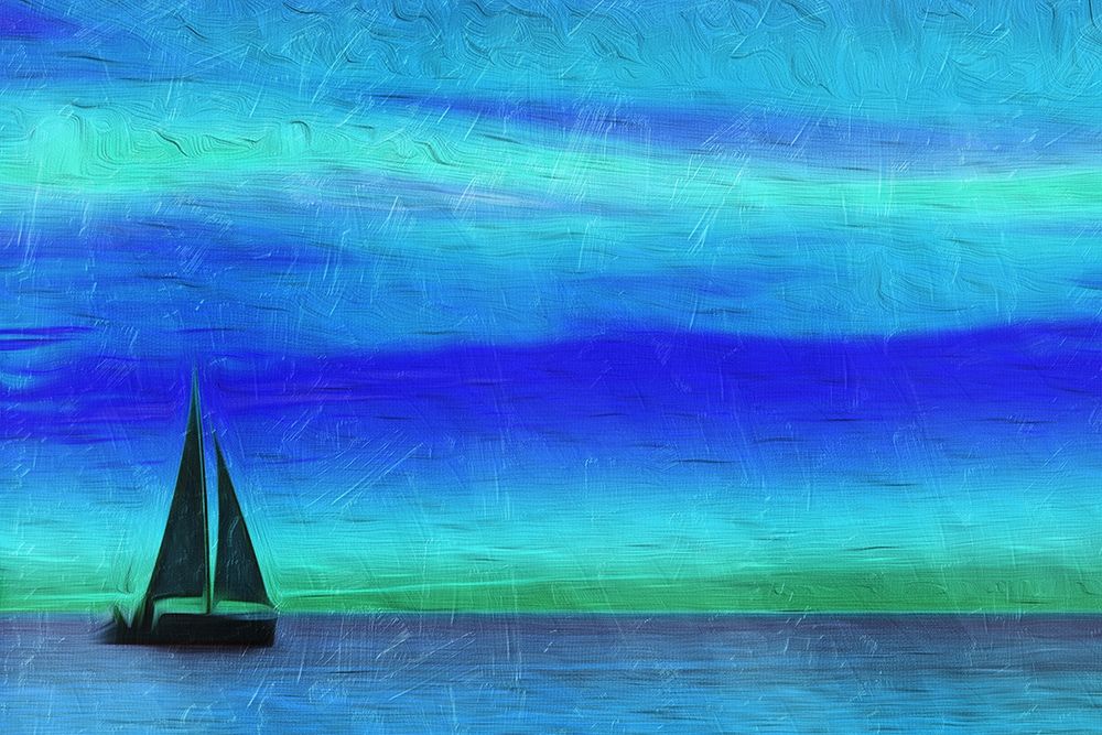 Night Boating art print by Milli Villa for $57.95 CAD