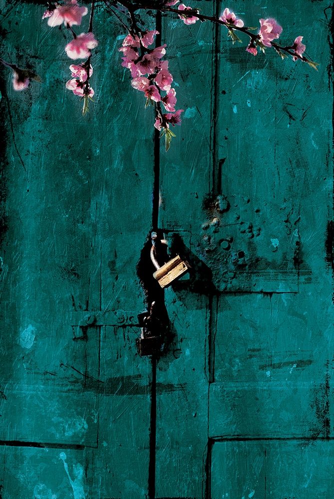 Door And Flowers art print by Milli Villa for $57.95 CAD