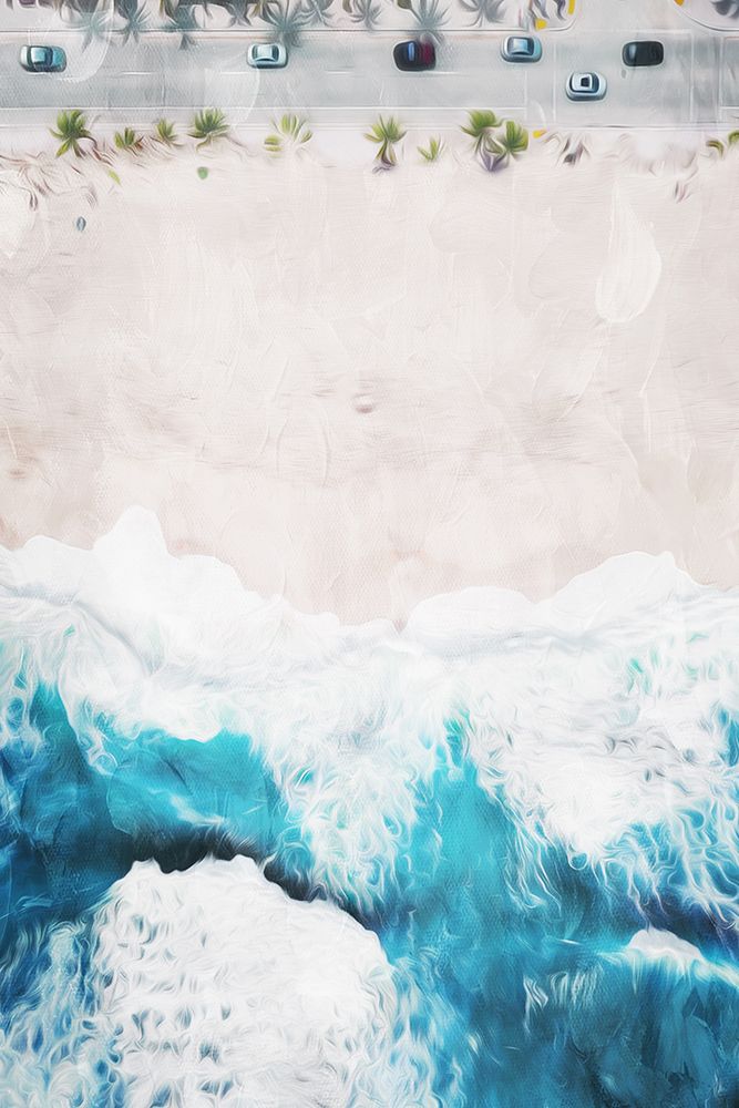 On The Beach art print by Milli Villa for $57.95 CAD
