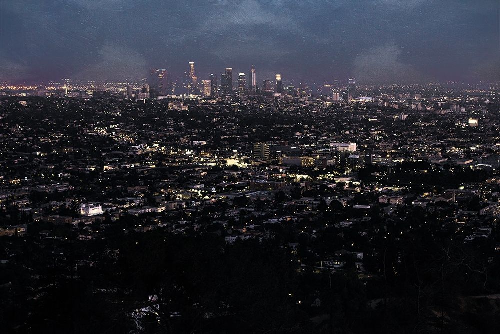 LA Nightlife Color art print by Milli Villa for $57.95 CAD