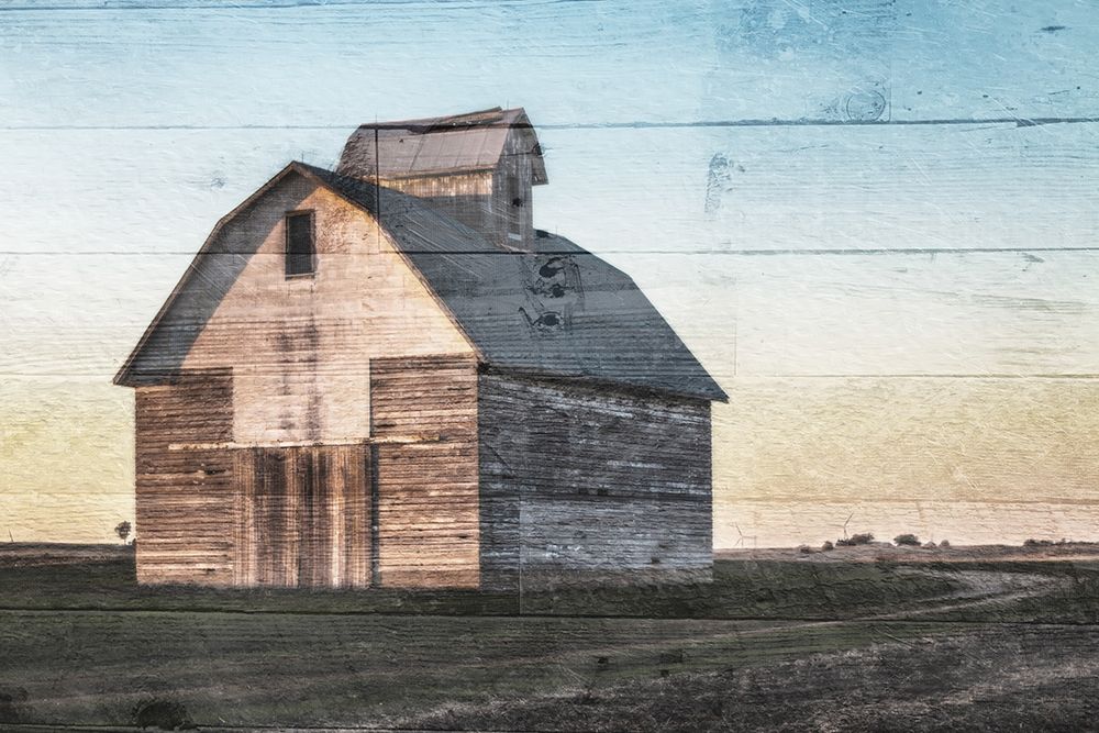 Sunset Barn art print by Milli Villa for $57.95 CAD