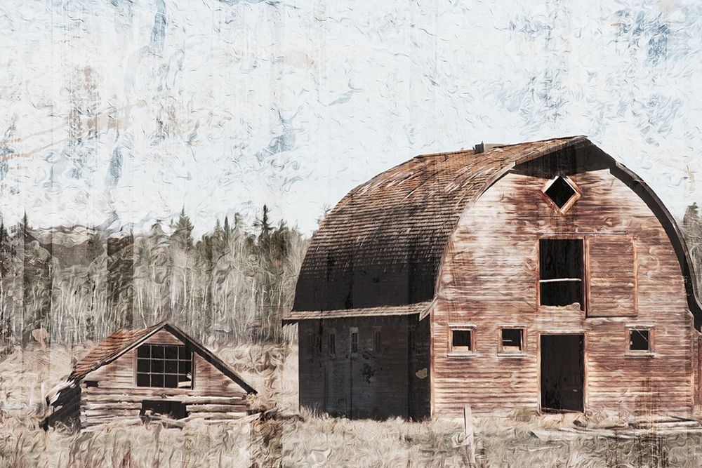 Broken Down Barn art print by Milli Villa for $57.95 CAD