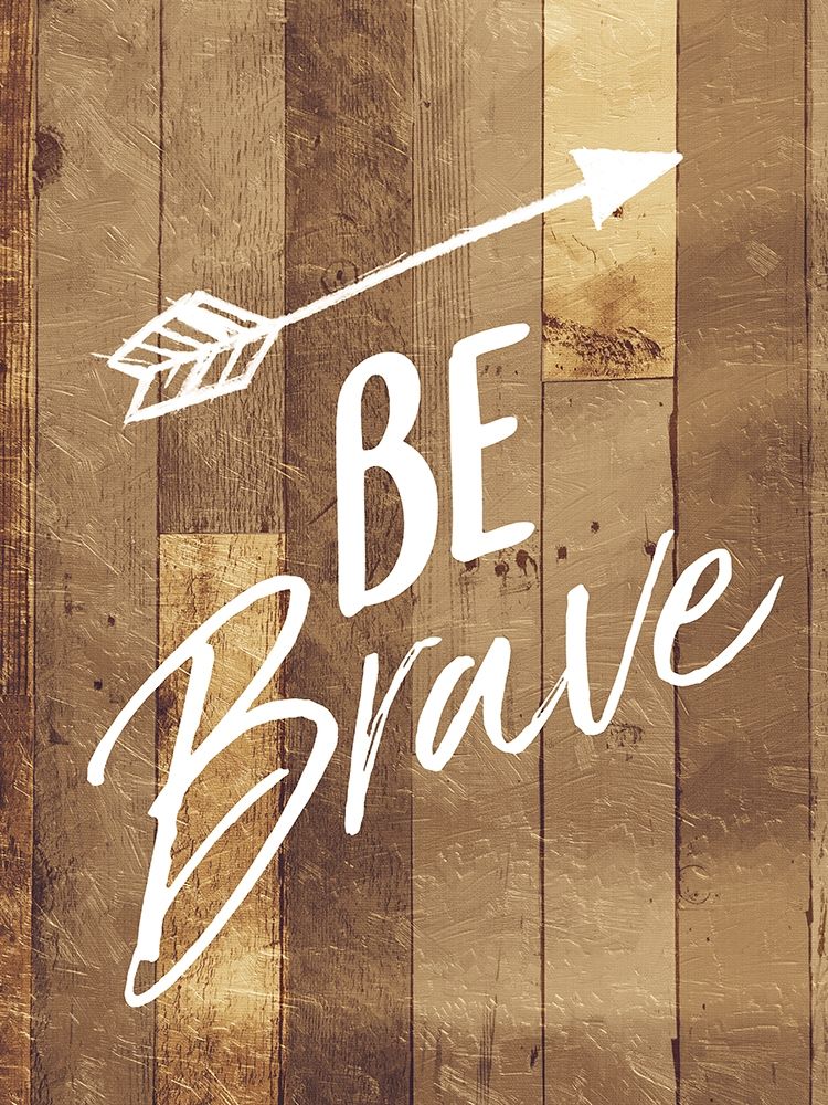 Be Brave Arrow art print by Milli Villa for $57.95 CAD