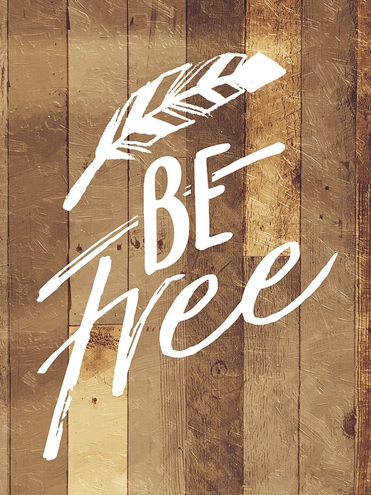 Be Free Feather art print by Milli Villa for $57.95 CAD