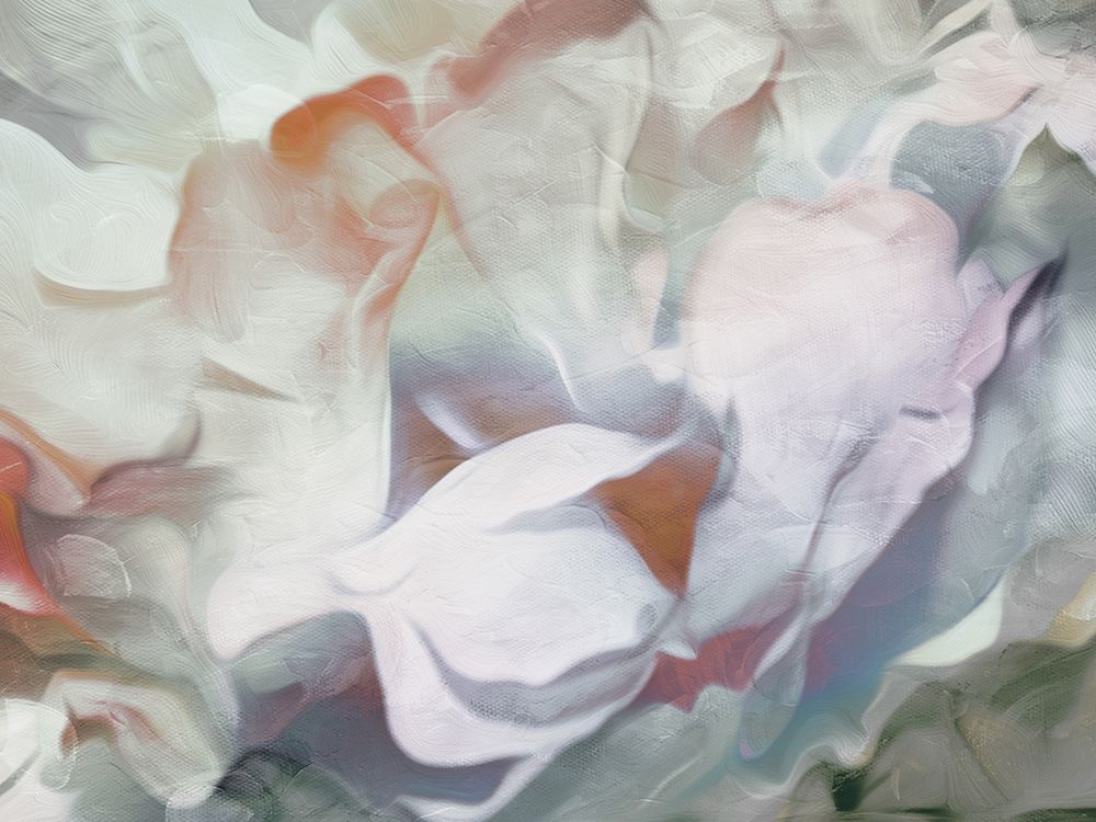 Calm Floral Abstract art print by Milli Villa for $57.95 CAD