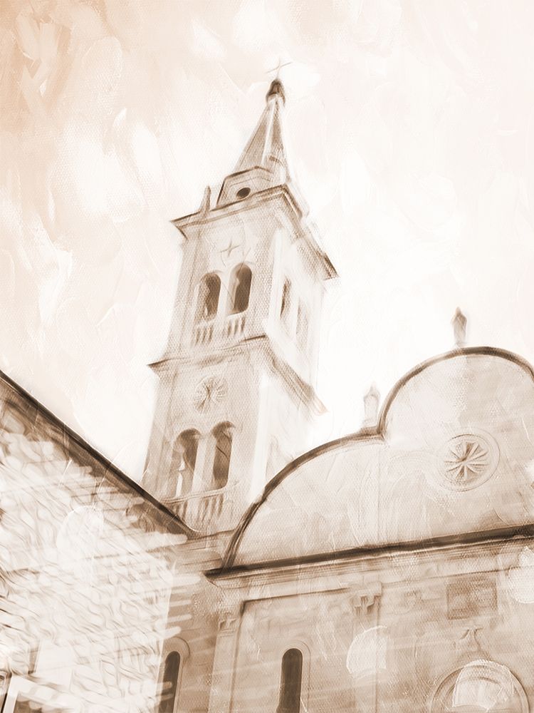 Look At The Church Sepia art print by Milli Villa for $57.95 CAD