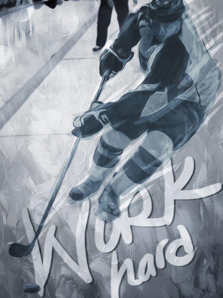 Work Hard art print by Milli Villa for $57.95 CAD