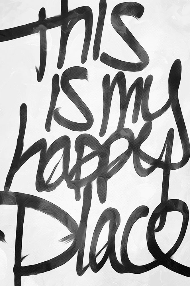 Happy Place art print by Milli Villa for $57.95 CAD