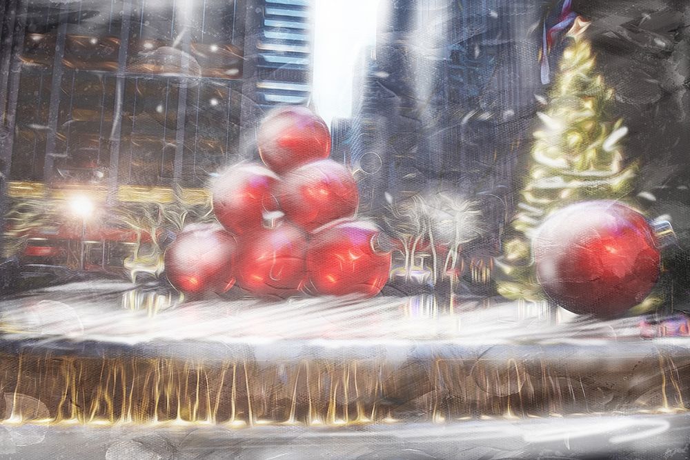 Street Ornaments art print by Milli Villa for $57.95 CAD