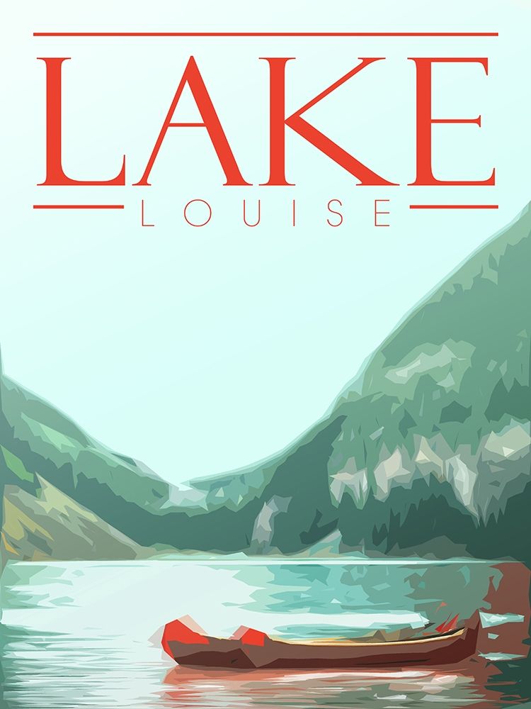 Lake Louise art print by Milli Villa for $57.95 CAD