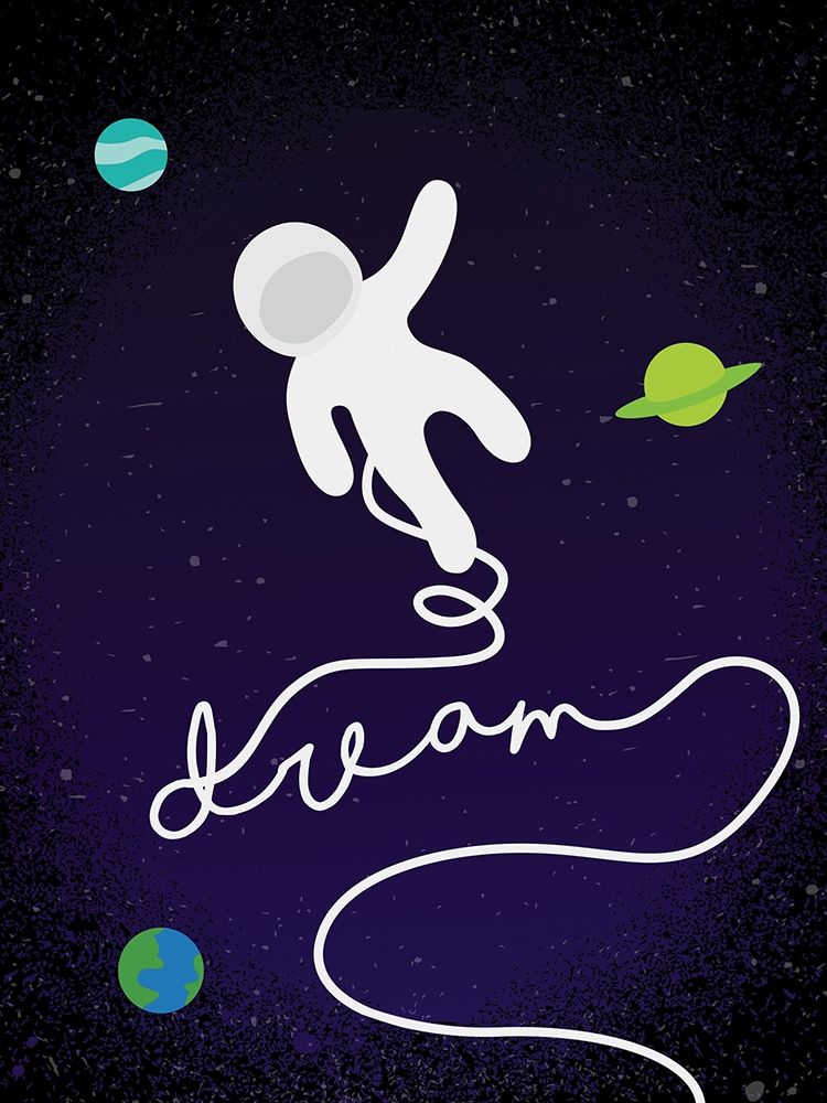 Space Dream art print by Milli Villa for $57.95 CAD