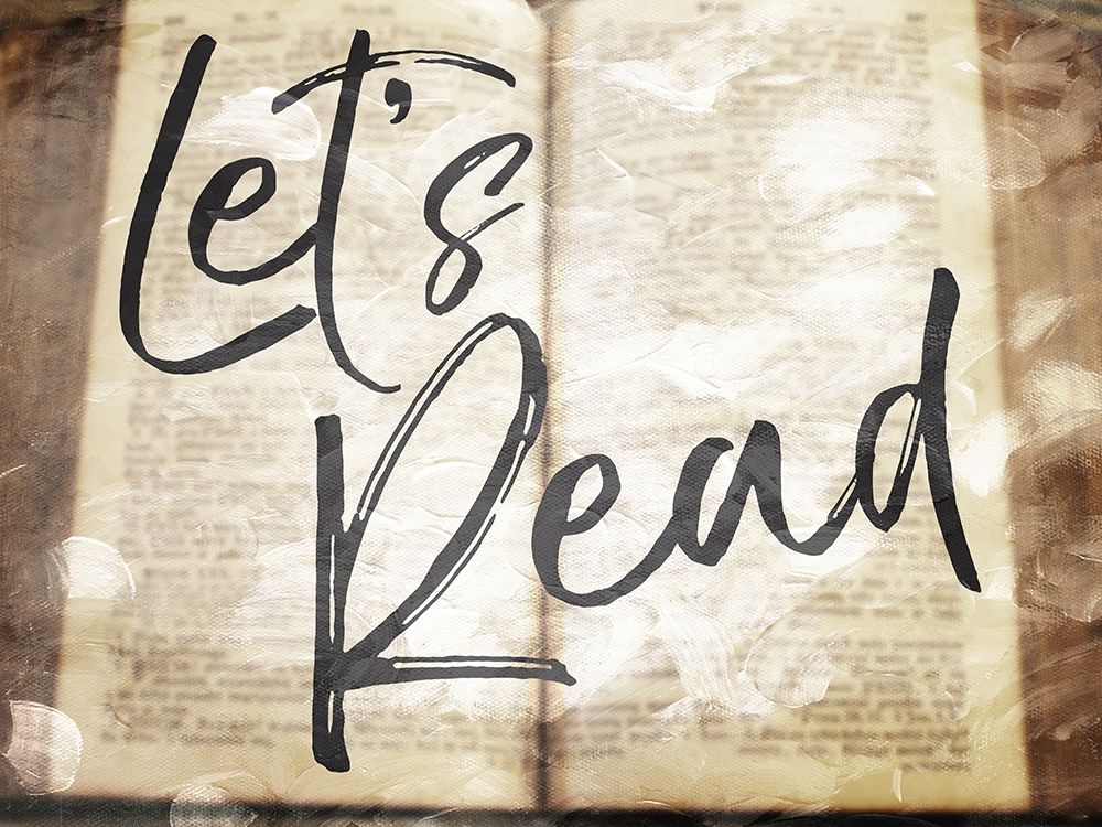 Lets Read art print by Milli Villa for $57.95 CAD