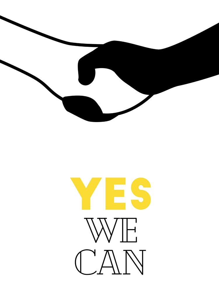 Yes We Can art print by Milli Villa for $57.95 CAD