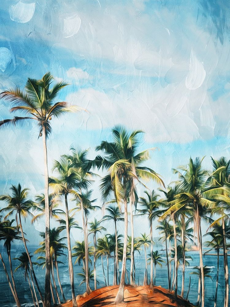 Beach Palm Out art print by Milli Villa for $57.95 CAD