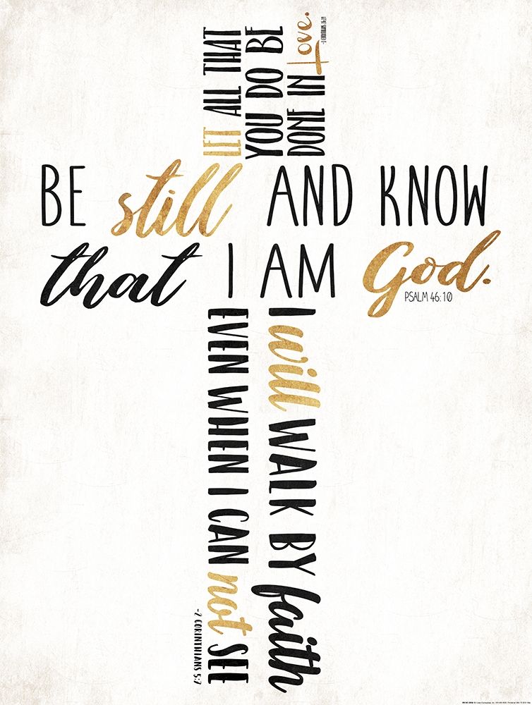 Three Quote Cross Too art print by Milli Villa for $57.95 CAD