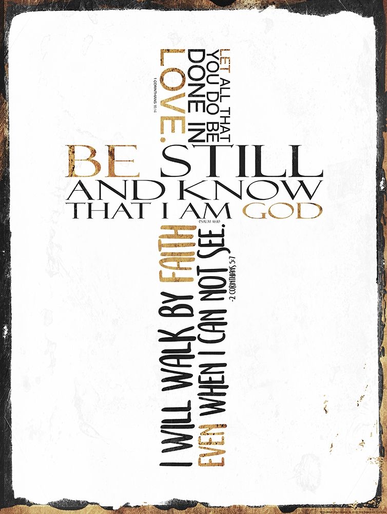 Quoted Cross art print by Milli Villa for $57.95 CAD