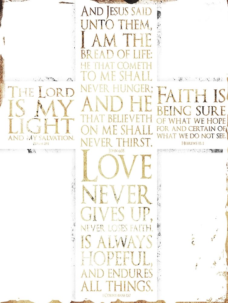 Text Cross art print by Milli Villa for $57.95 CAD
