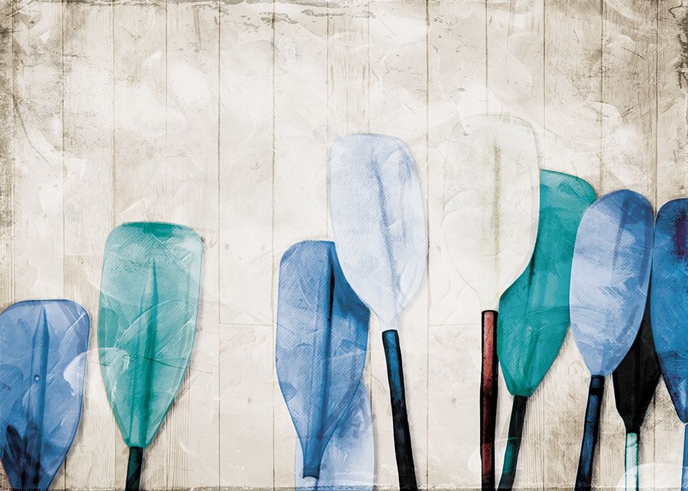 Paddles Against the Wall art print by Milli Villa for $57.95 CAD