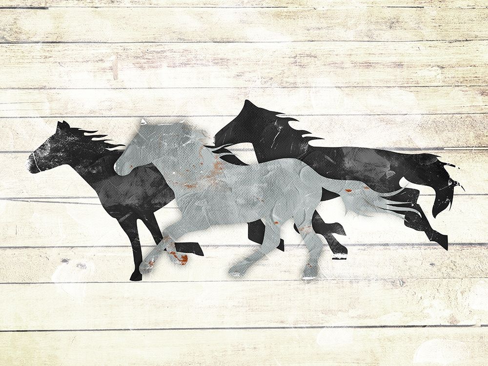 3 Icon Horse art print by Milli Villa for $57.95 CAD
