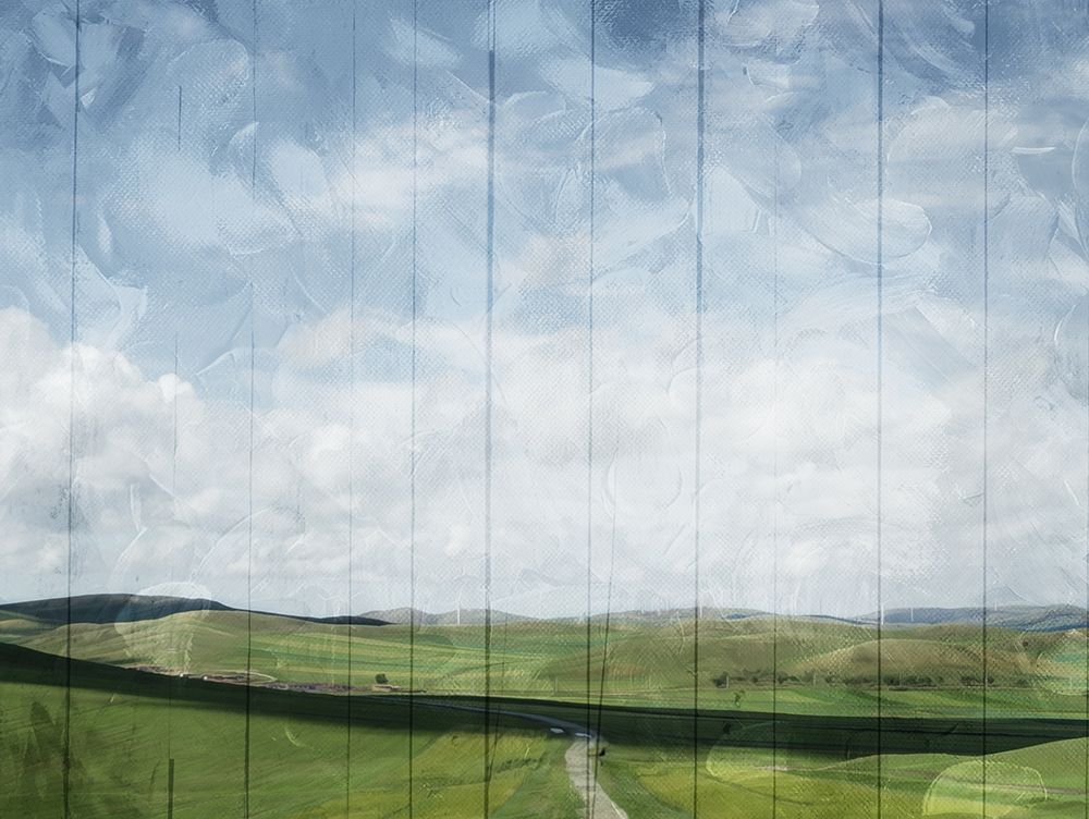 On The Hills art print by Milli Villa for $57.95 CAD