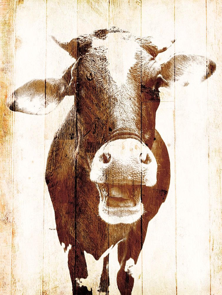 Aaahh Cow art print by Milli Villa for $57.95 CAD