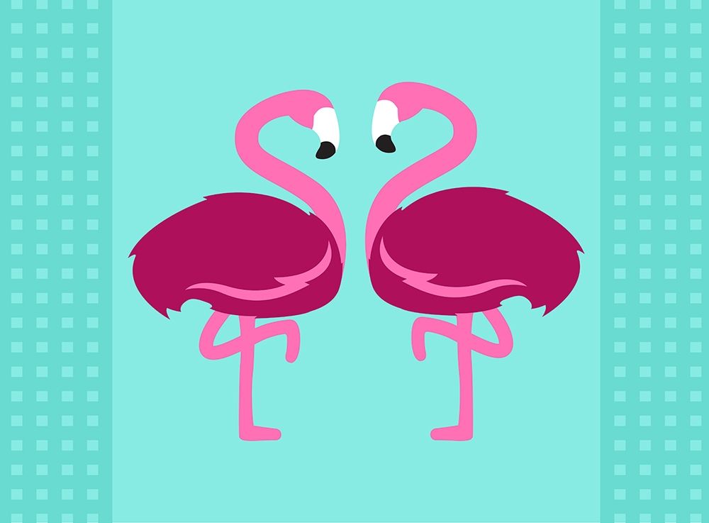 Flamingo art print by Milli Villa for $57.95 CAD