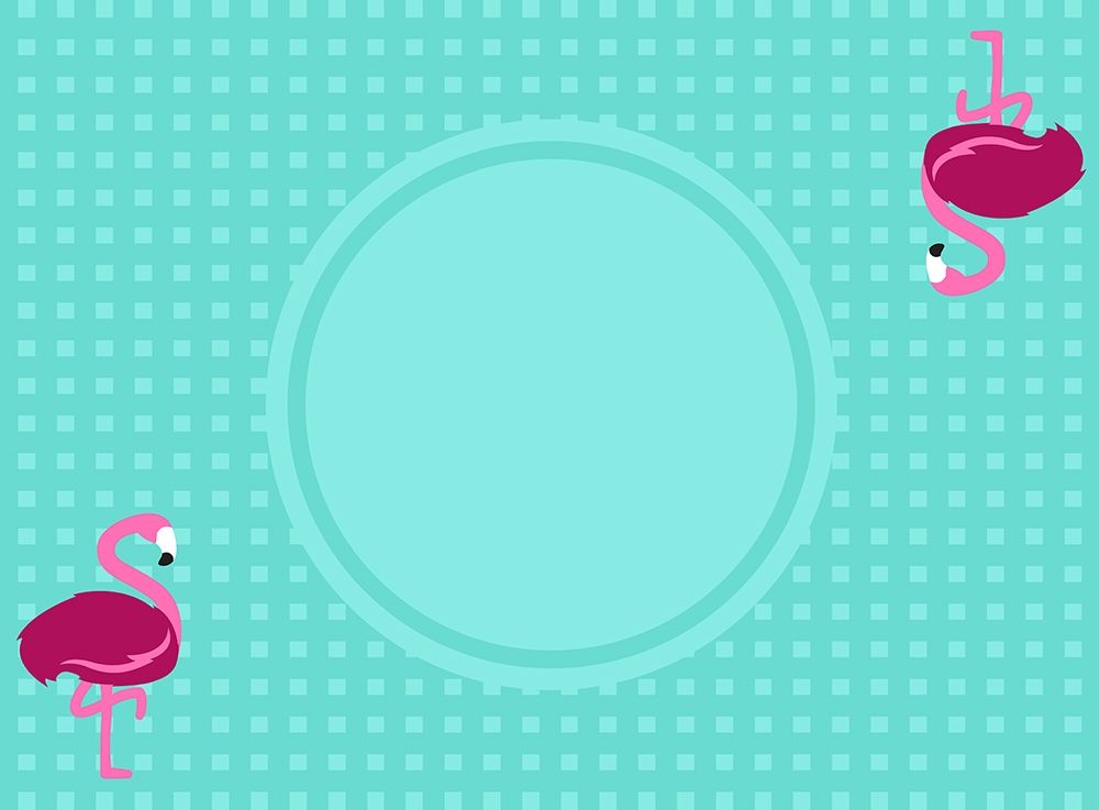 Flamingo Placemat art print by Milli Villa for $57.95 CAD