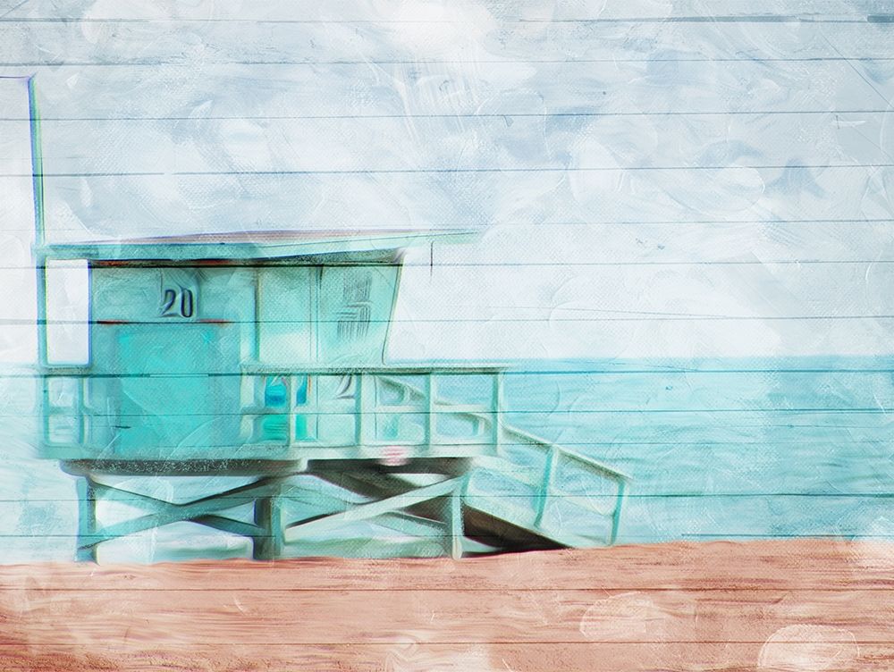 Lifegaurd Station art print by Milli Villa for $57.95 CAD