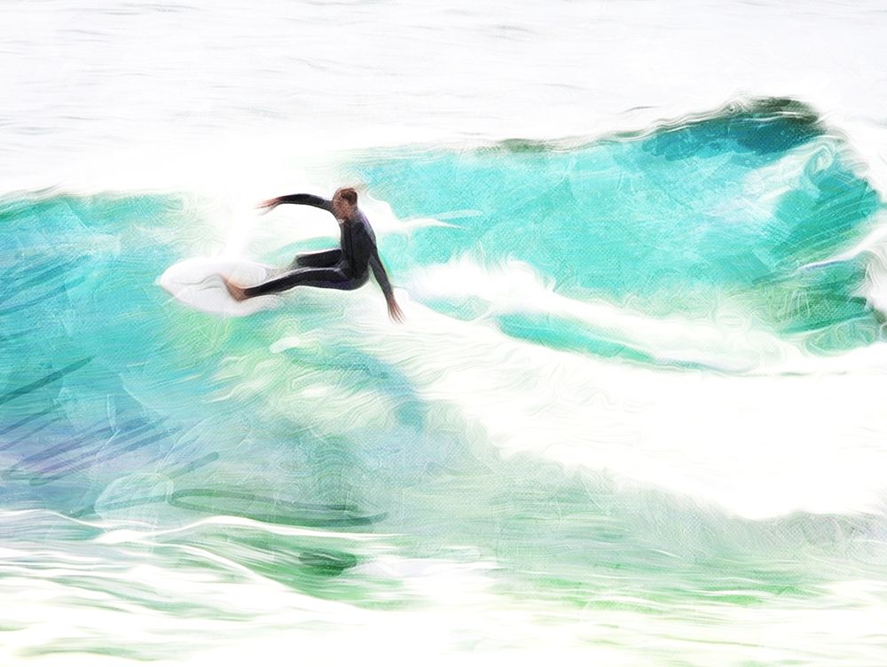 Riding The Wave art print by Milli Villa for $57.95 CAD