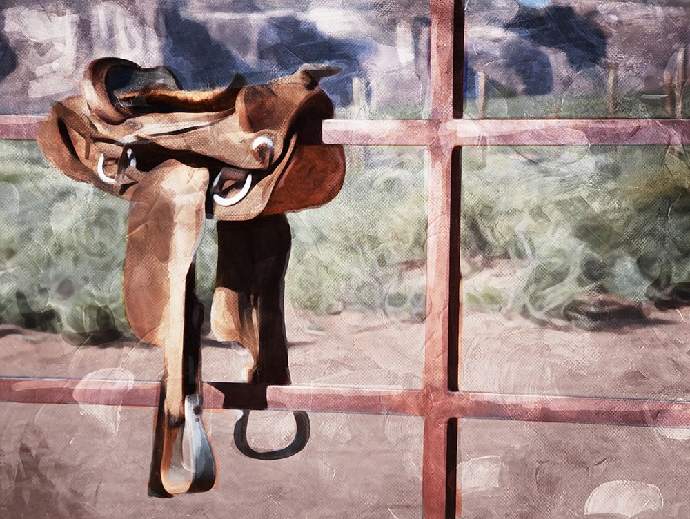 Saddle Up art print by Milli Villa for $57.95 CAD
