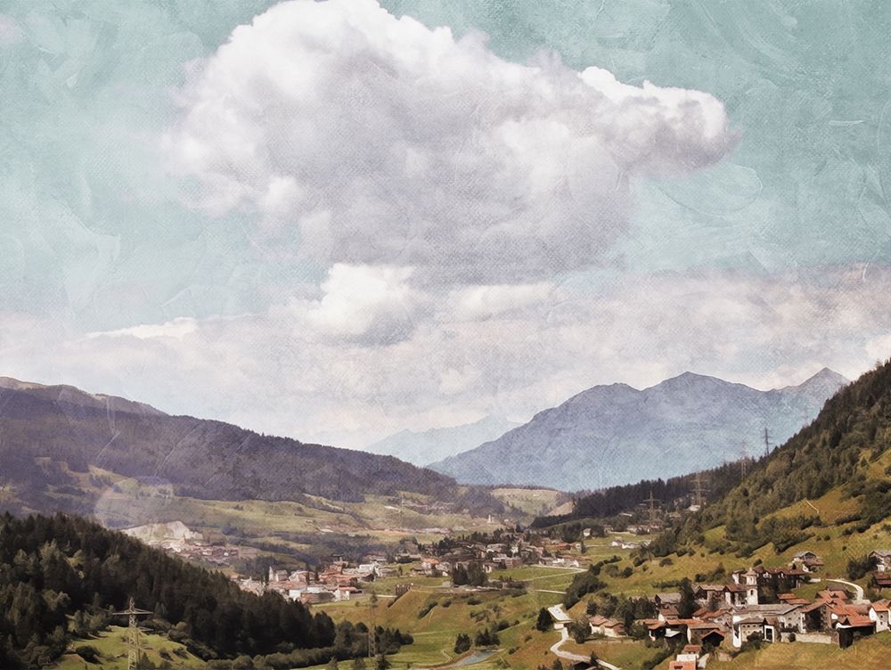 Look At The Clouds art print by Milli Villa for $57.95 CAD