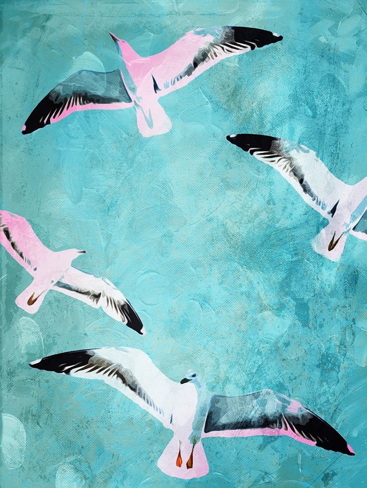 Birds In The Sky art print by Milli Villa for $57.95 CAD