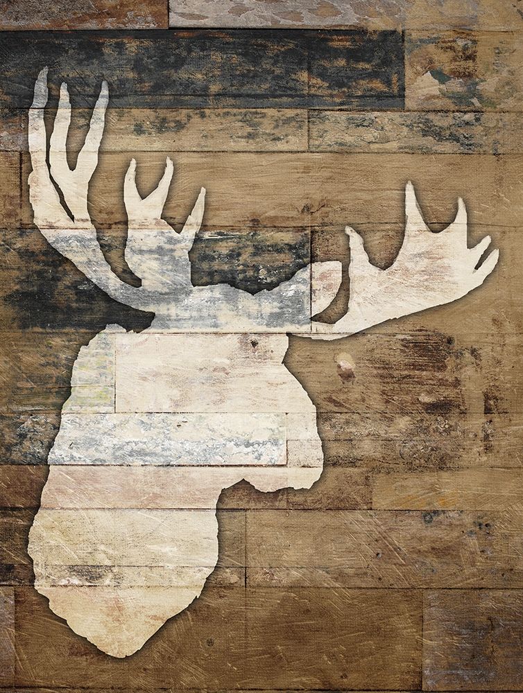 Look At Me Moose art print by Milli Villa for $57.95 CAD