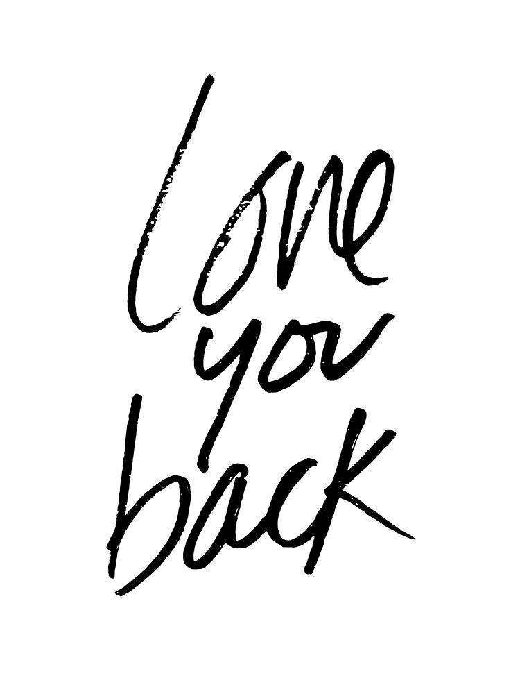 Love You Back art print by Milli Villa for $57.95 CAD