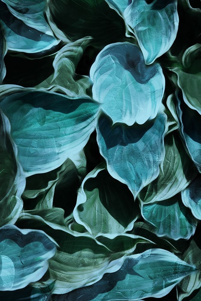 TealMuli Leaves art print by Milli Villa for $57.95 CAD