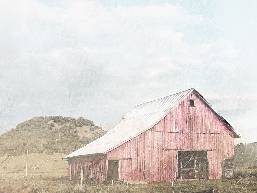 Bigger Barn In The Farm art print by Milli Villa for $57.95 CAD