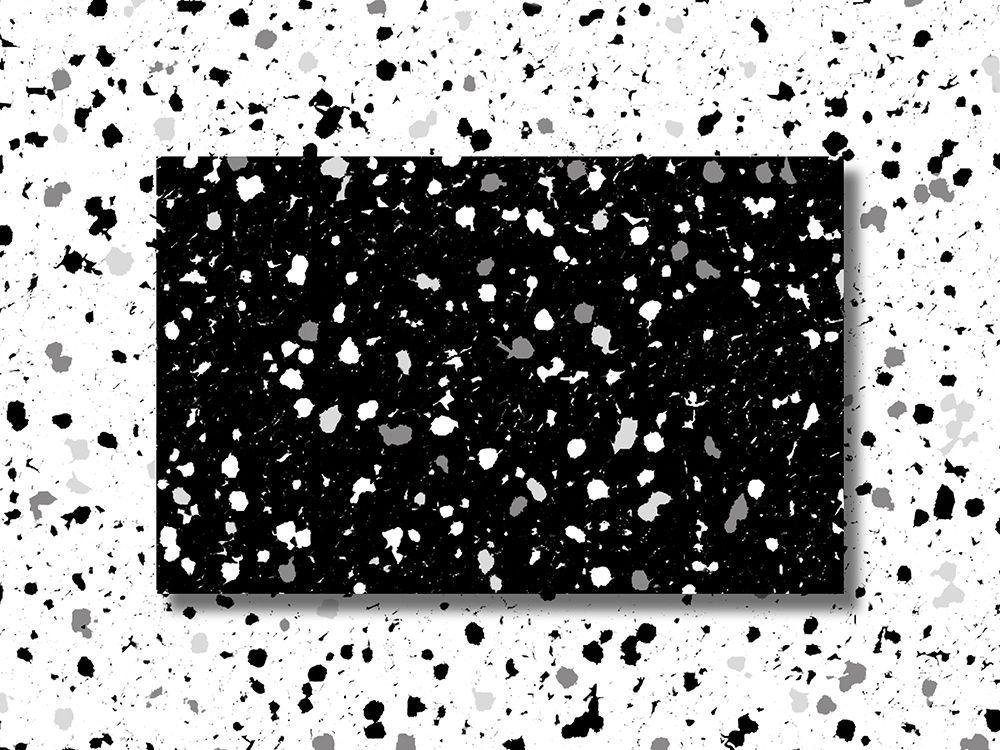 Black White Speckles art print by Milli Villa for $57.95 CAD