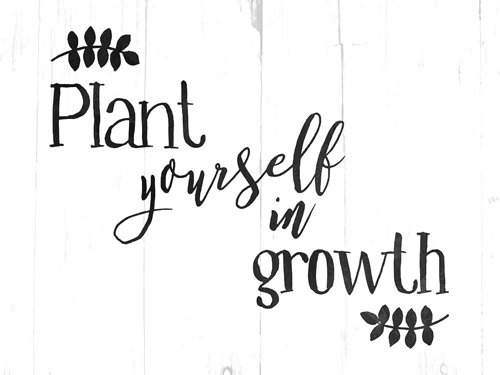 Plant Growth BW art print by Milli Villa for $57.95 CAD