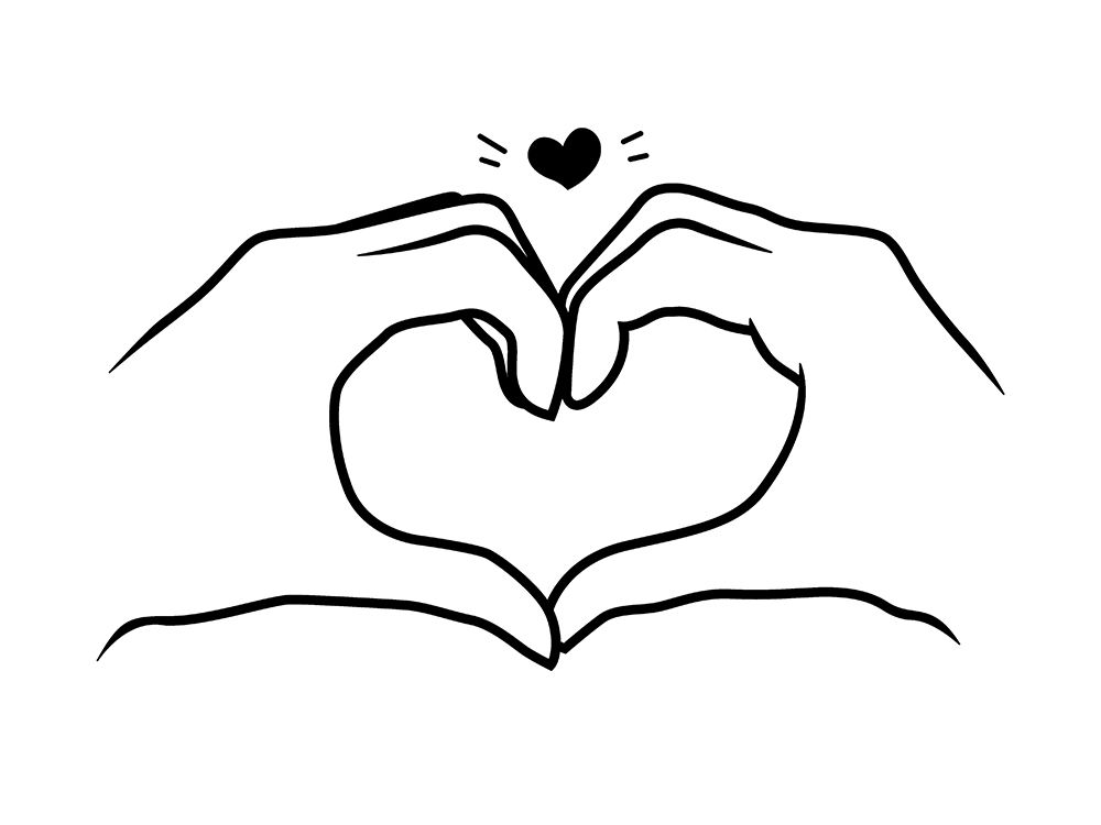 Heart Bw art print by Milli Villa for $57.95 CAD
