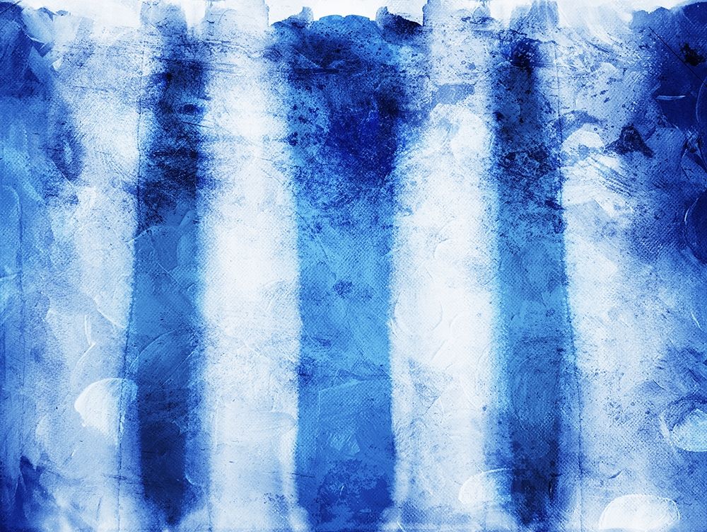 Blue Stripes art print by Milli Villa for $57.95 CAD