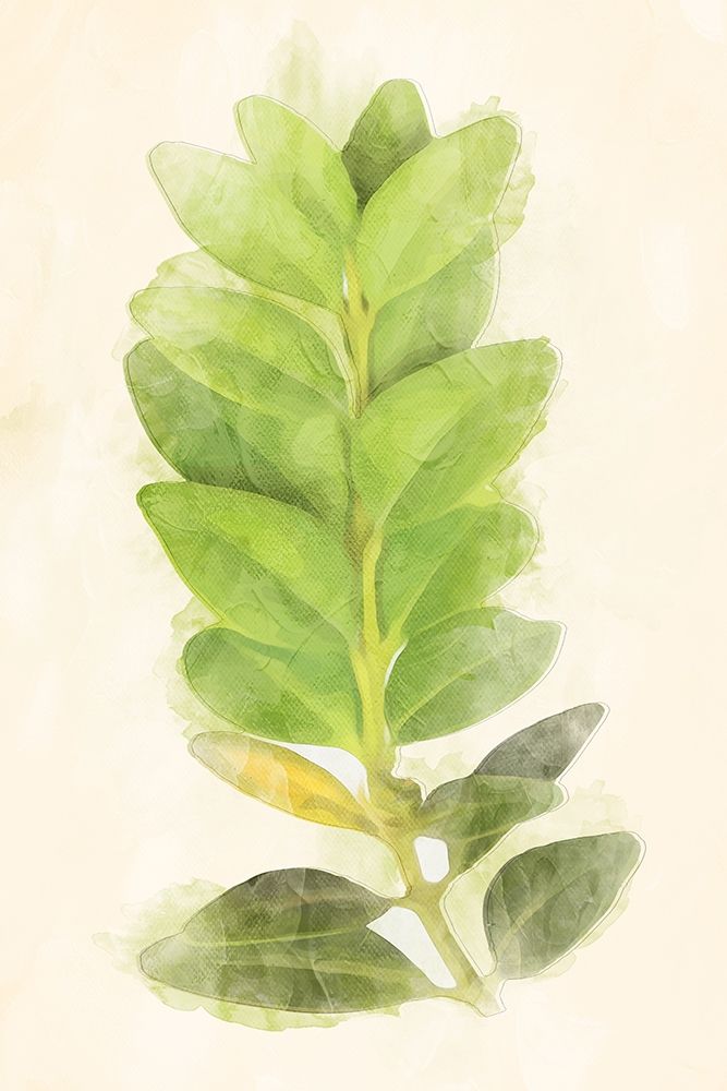 Green Leaves art print by Milli Villa for $57.95 CAD
