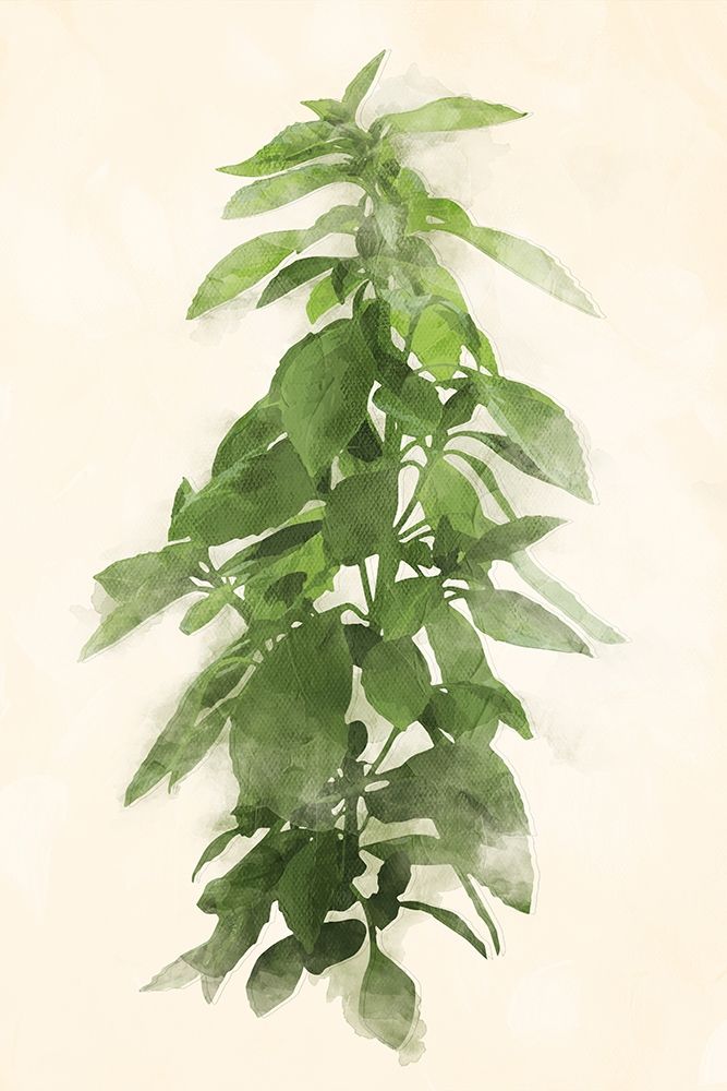 Green Leaves Mate art print by Milli Villa for $57.95 CAD