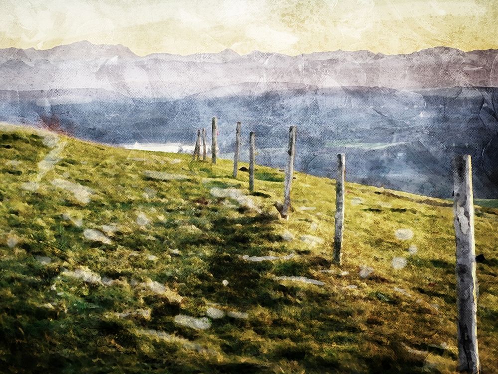 Walk On The Hill art print by Milli Villa for $57.95 CAD