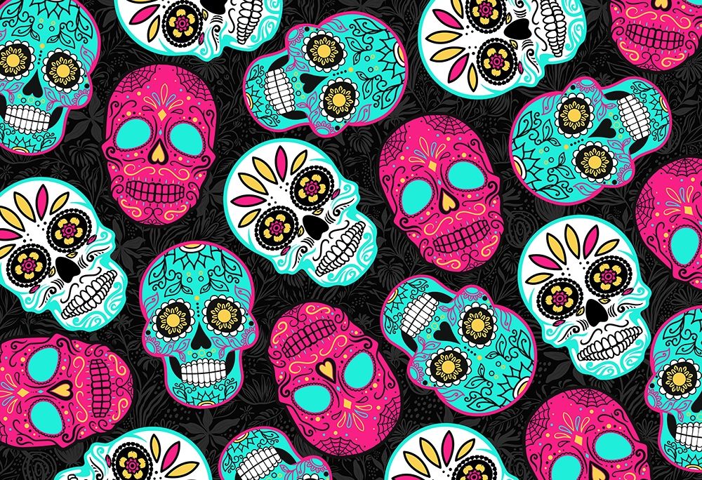 More Fun Skulls Reverse art print by Milli Villa for $57.95 CAD