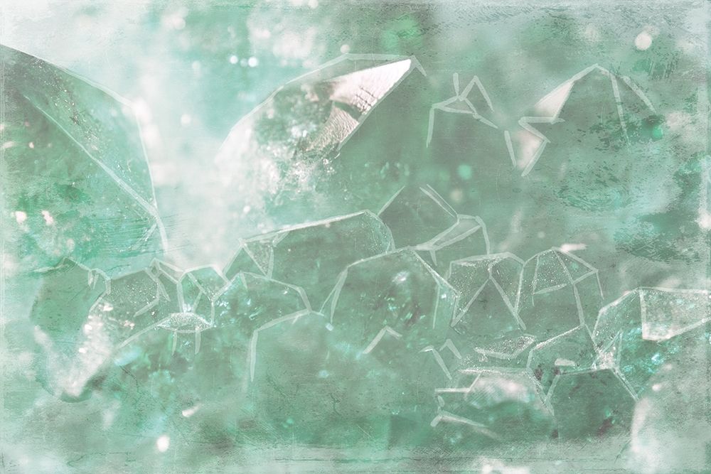 Mint Rocks art print by Milli Villa for $57.95 CAD