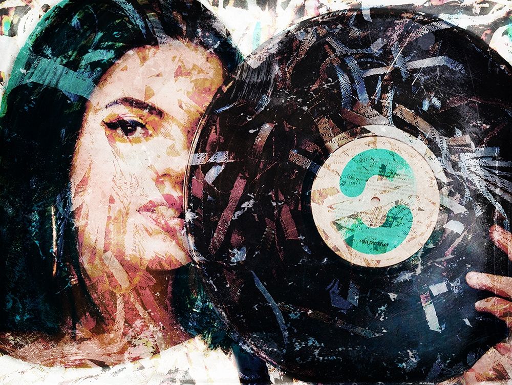 Record Scraps art print by Milli Villa for $57.95 CAD