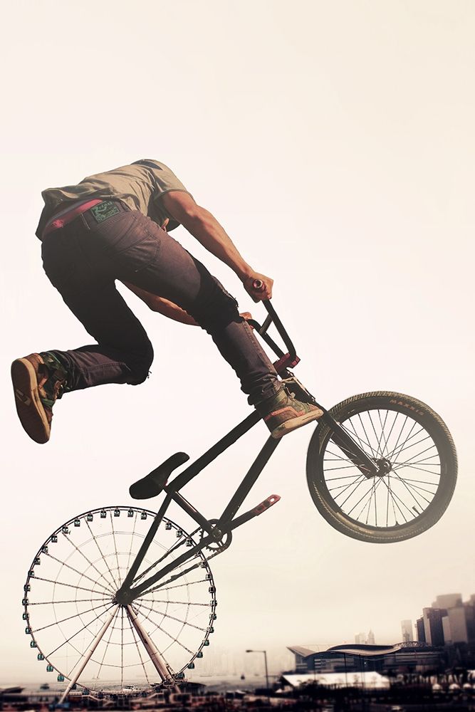 Ferris Bike art print by Milli Villa for $57.95 CAD