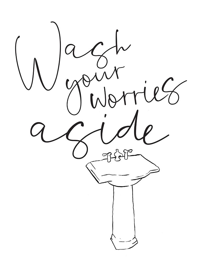 Wash Your Worries art print by Milli Villa for $57.95 CAD