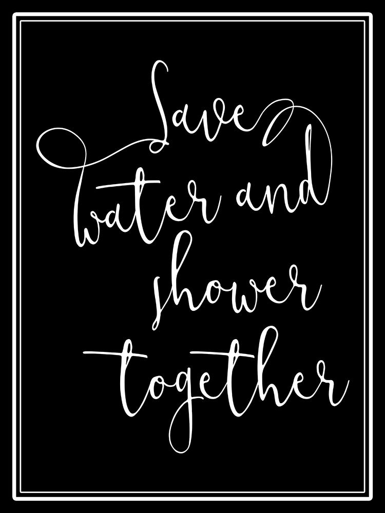 Shower Together art print by Milli Villa for $57.95 CAD