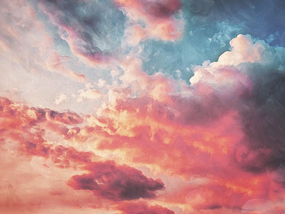 Colorful Cloud Mate art print by Milli Villa for $57.95 CAD